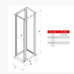 Открытая напольная регулируемая стойка: идеальное решение для серверного и телекоммуникационного оборудования